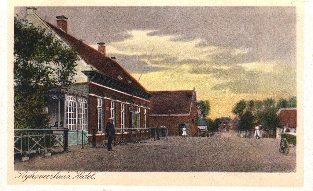Ansichtkaart  Hedel, Ophalen of Verzenden, Gelderland