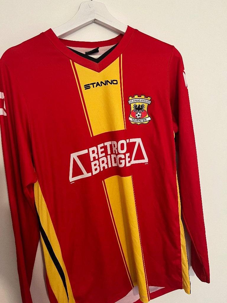 Thuisshirt Go Ahead Eagles, Verzamelen, Ophalen of Verzenden, Gebruikt, Overige binnenlandse clubs, Shirt