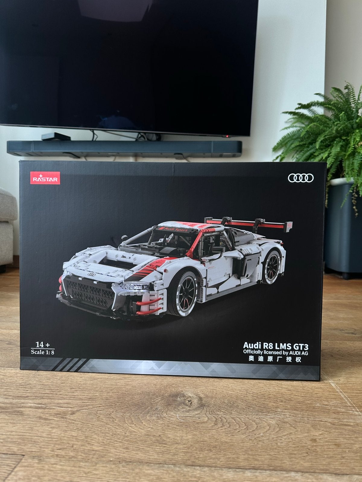 Rastar Audi R8 LMS GT3 Bouwpakket - Nieuw in doos, Ophalen, Nieuw, Overige merken