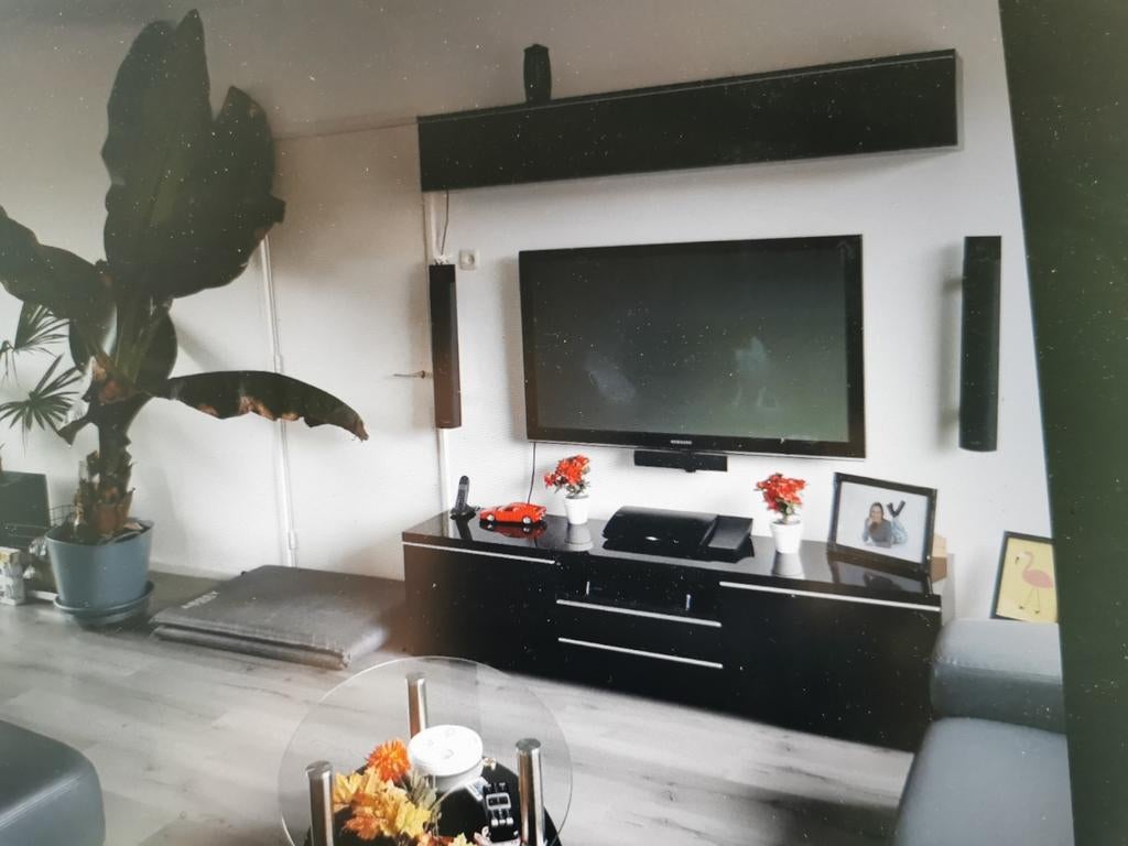 Tv meubel zwart, Ophalen, 25 tot 50 cm, Minder dan 150 cm, Minder dan 100 cm