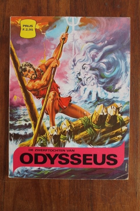 Homerus - De Zwerftochten van Odysseus (Odyssee), Boeken, Eén stripboek, Ophalen of Verzenden, Onbekend, Gelezen