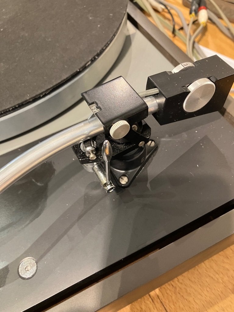 THORENS TD 125 Platenspeler in originele staat., Ophalen, Gebruikt, Thorens, Pitch-regelaar