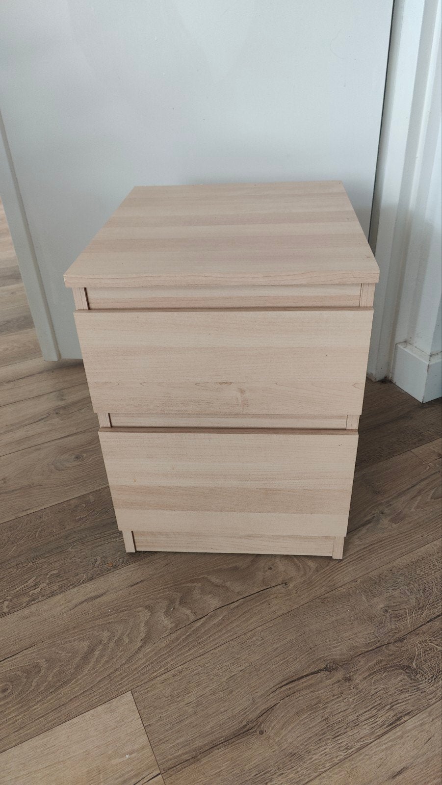 2 Nachtkastjes, Huis en Inrichting, Kasten | Ladekasten, Ophalen, Minder dan 50 cm, 1 of 2 laden, Minder dan 100 cm