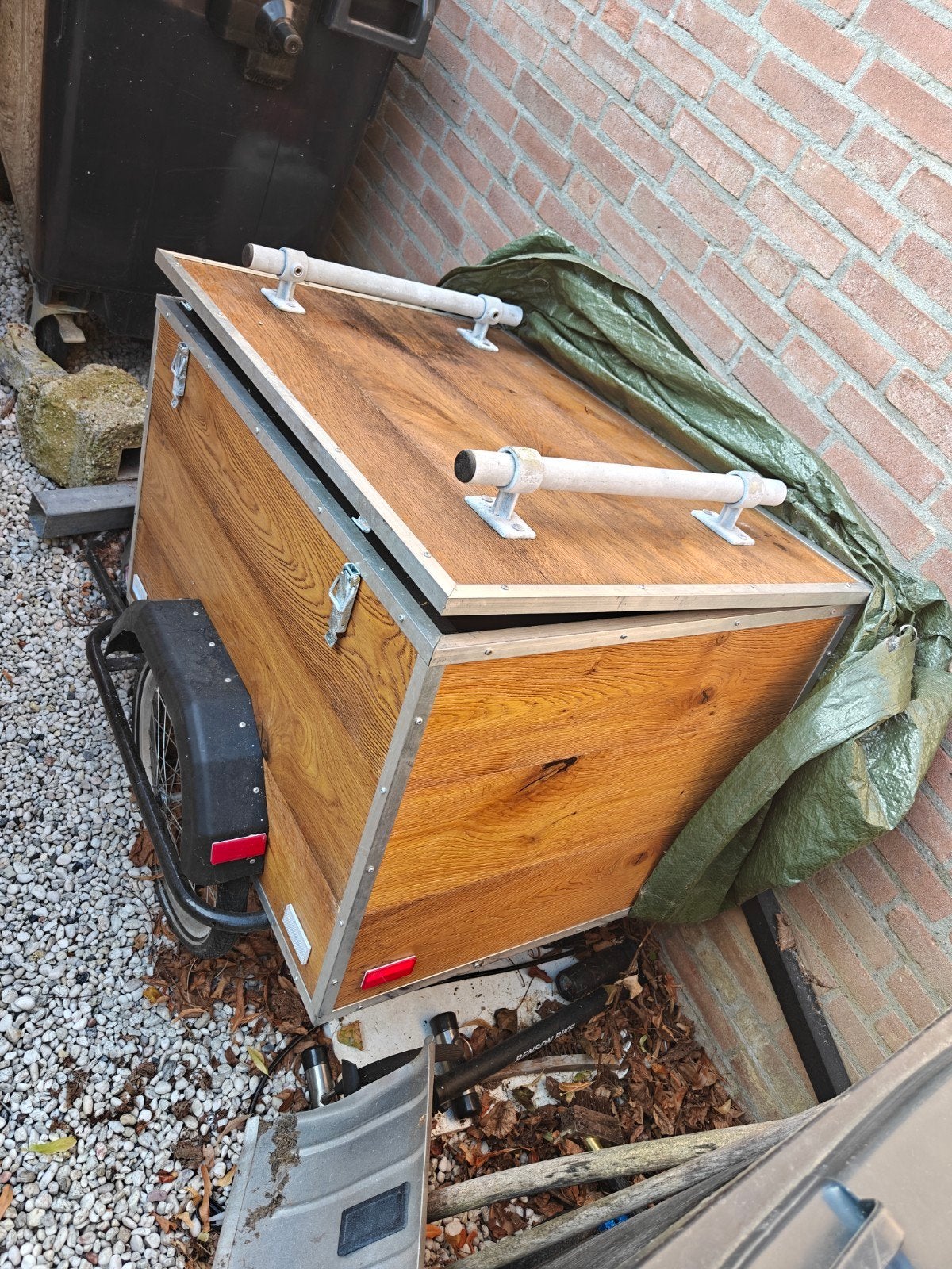 Mooie fietskar met opbergruimte - Ideaal voor bagage, Ophalen of Verzenden, Gebruikt, Bagagekar, 40 tot 60 kg