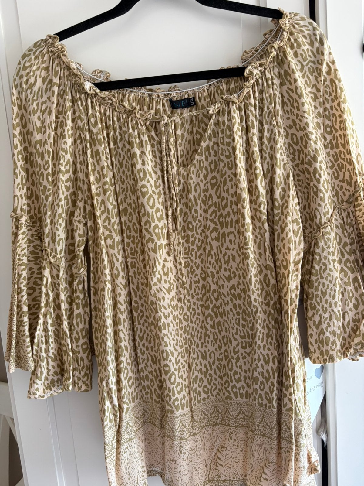 Blouse van Bindi, Ophalen of Verzenden, Zo goed als nieuw, Maat 42/44 (L)