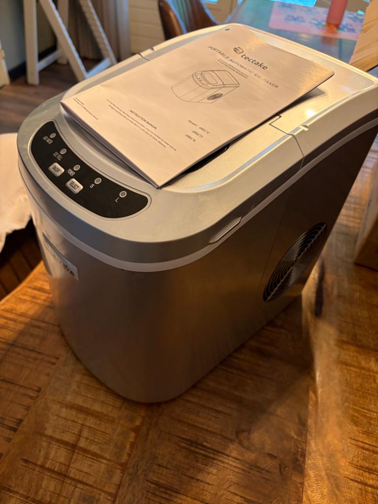 Tectake ijsblokjesmachine, Witgoed en Apparatuur, IJsmachines, Zo goed als nieuw, Ophalen
