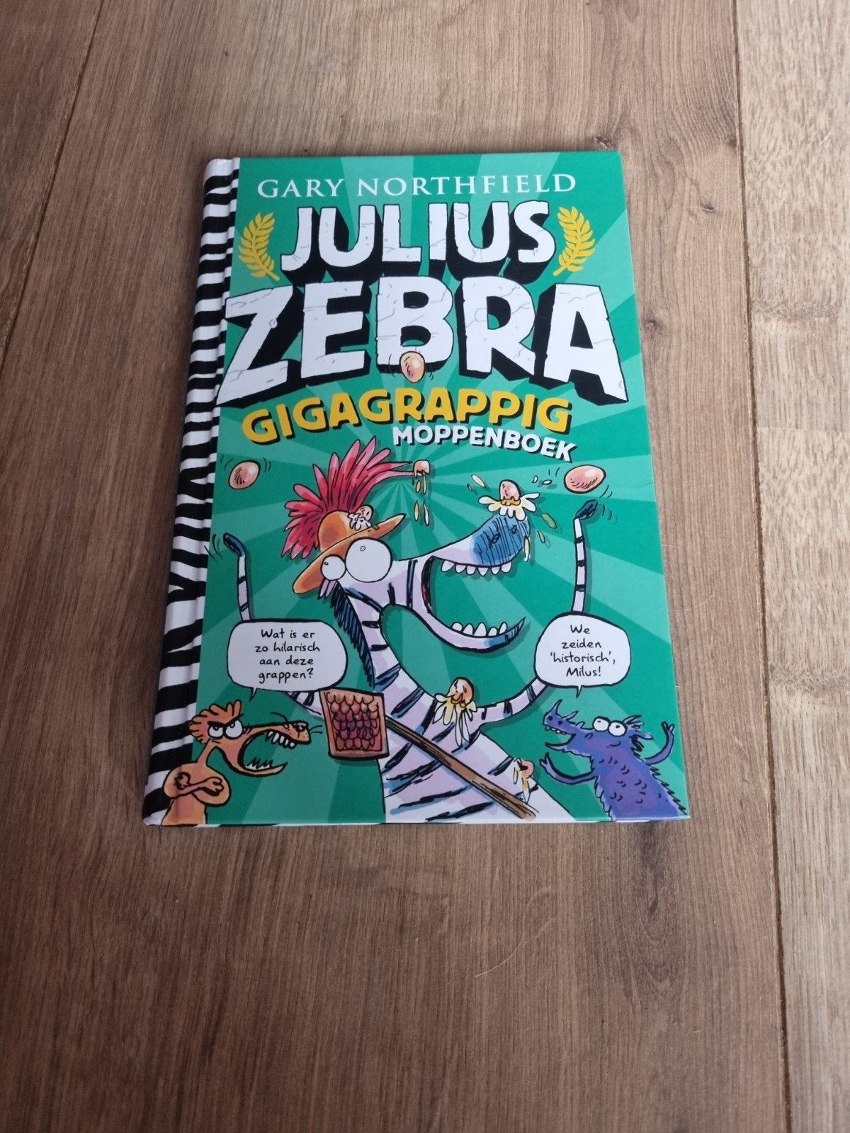 Julius Zebra Gigagrappig Moppenboek - Gary Northfield, Ophalen, Nieuw, Gary Northfield