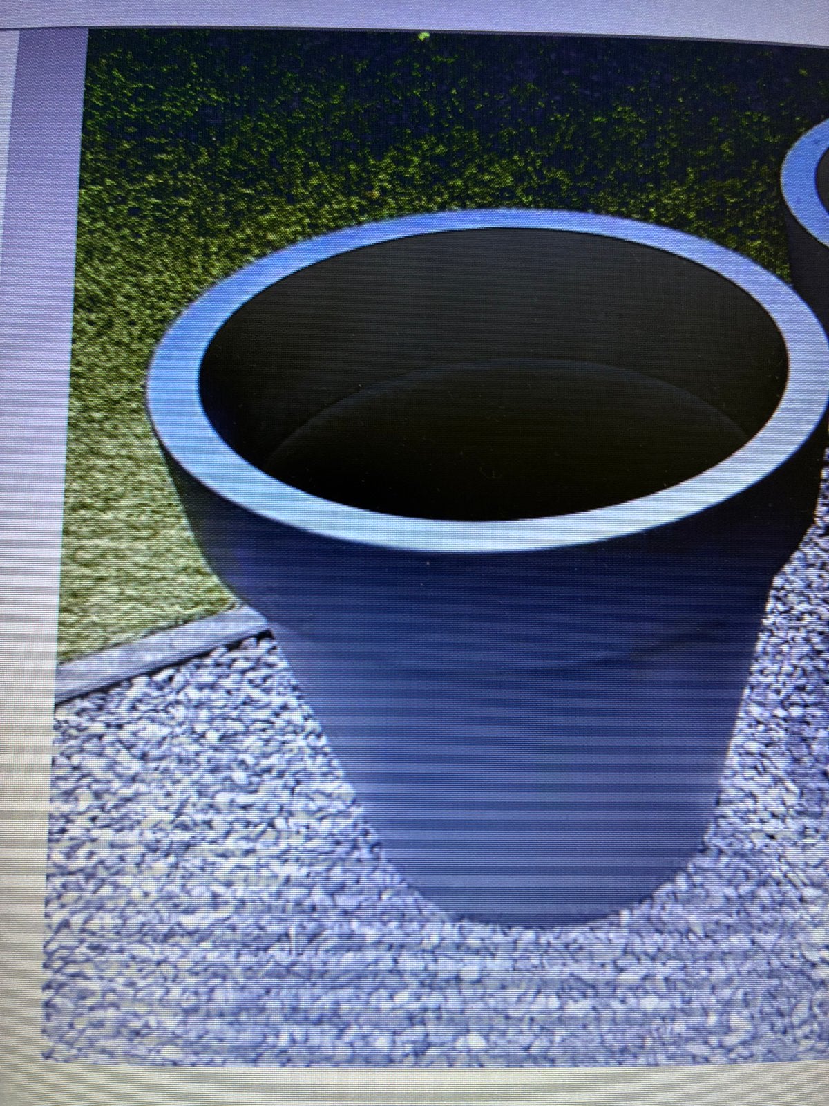 Bloempot groot Elho, Ophalen, Kunststof, 40 cm of meer, Rond