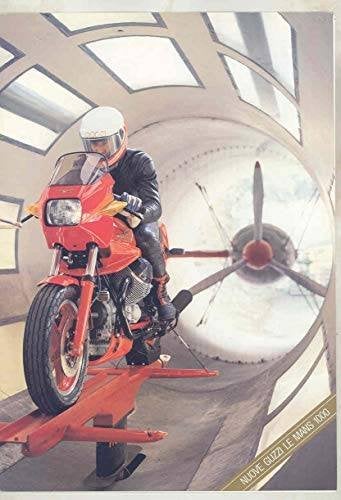 Moto Guzzi Le Mans 1000 brochure, Le Mans IV - 4 new, Ophalen of Verzenden, Nieuw, Auto's