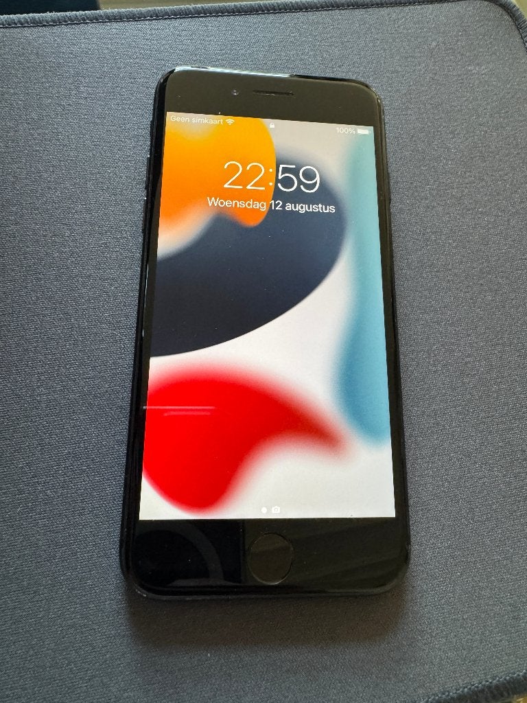 Apple iPhone 7 – 128gb zwart in goede staat, Verzenden, Zwart, Zonder simlock, IPhone 7