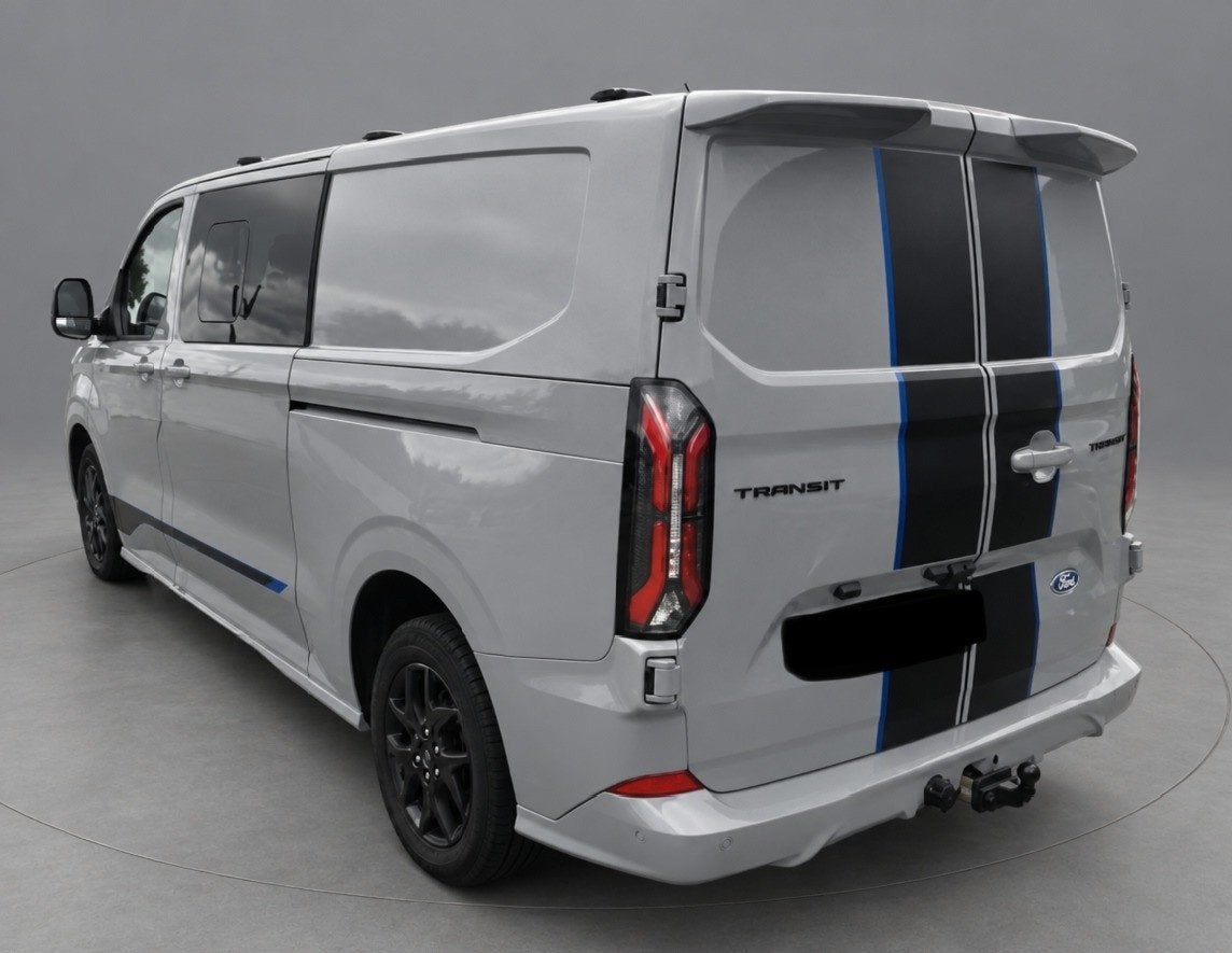 Ford Transit Custom 320 2.0 TDCI L2H1 Sport DC 360 Camera, A, Stof, Gebruikt, 4 cilinders, Bedrijf