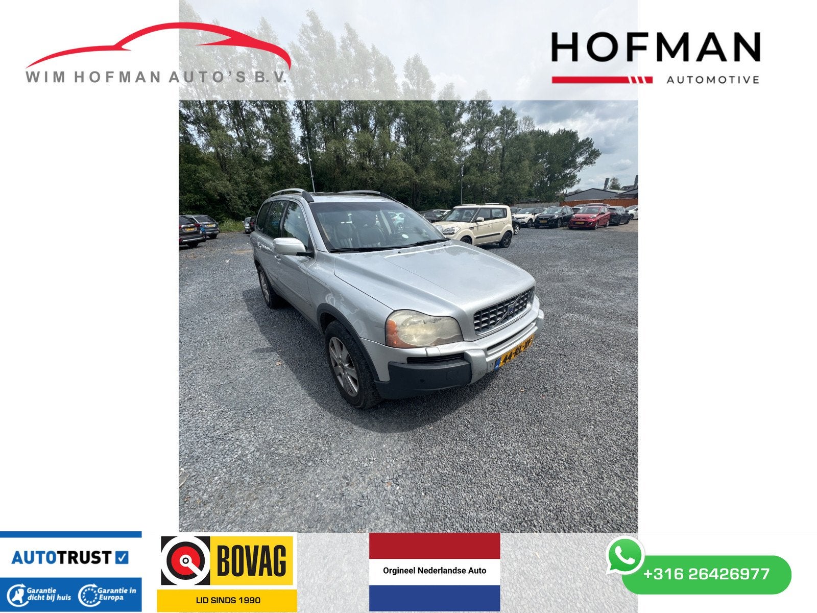 Volvo XC90 2.9 T6 EXE Vol Leder 7Pers Opendak 270Pk, Auto's, Volvo, Bedrijf, Te koop, XC90, 4x4, ABS, Airbags, Airconditioning