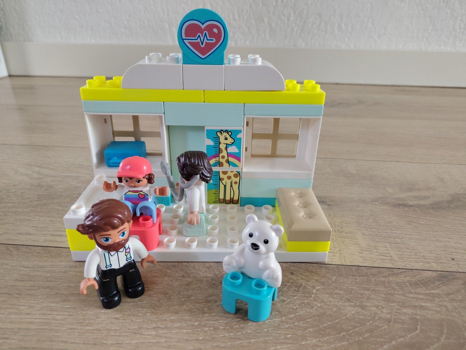 LEGO DUPLO 10968 Dokterbezoek - Compleet en in goede staat, Ophalen of Verzenden, Zo goed als nieuw