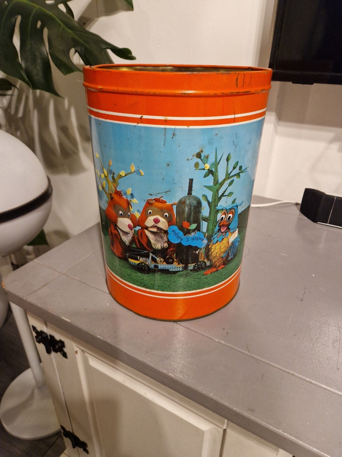 Fabeltjeskrant blik Tomado, Verzamelen, Blikken, Ophalen of Verzenden, Gebruikt, Overige, Overige merken