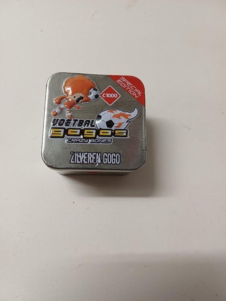 Zilver GOGO Met metalen doosje - supermarkt actie C1000, C1000, Ophalen of Verzenden