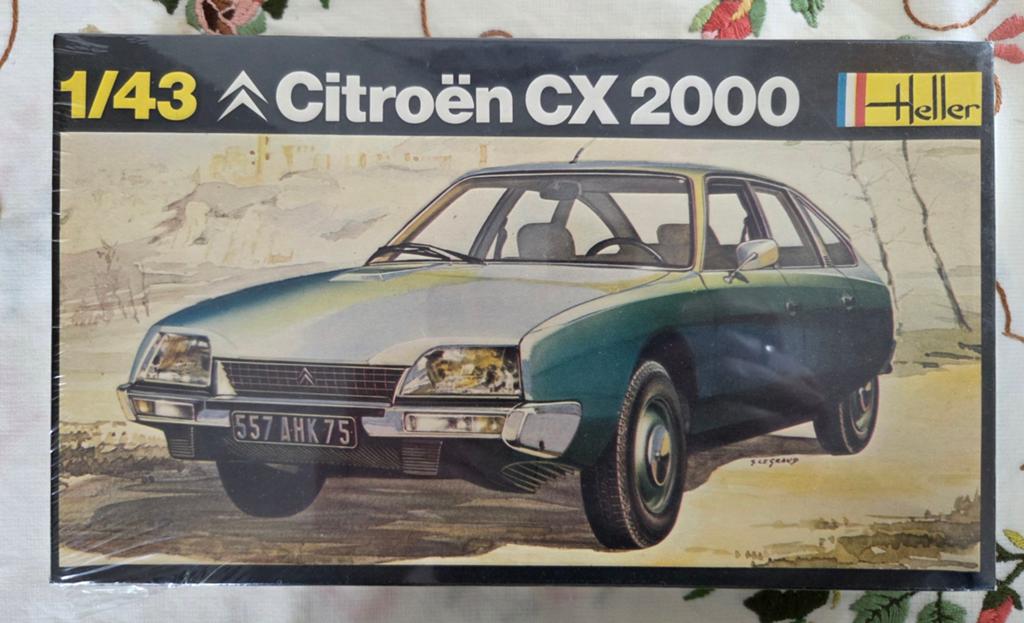 Heller 1/43 Citroën CX 2000 Modelbouwkit Nieuw, Ophalen of Verzenden, Nieuw, Auto, Overige merken