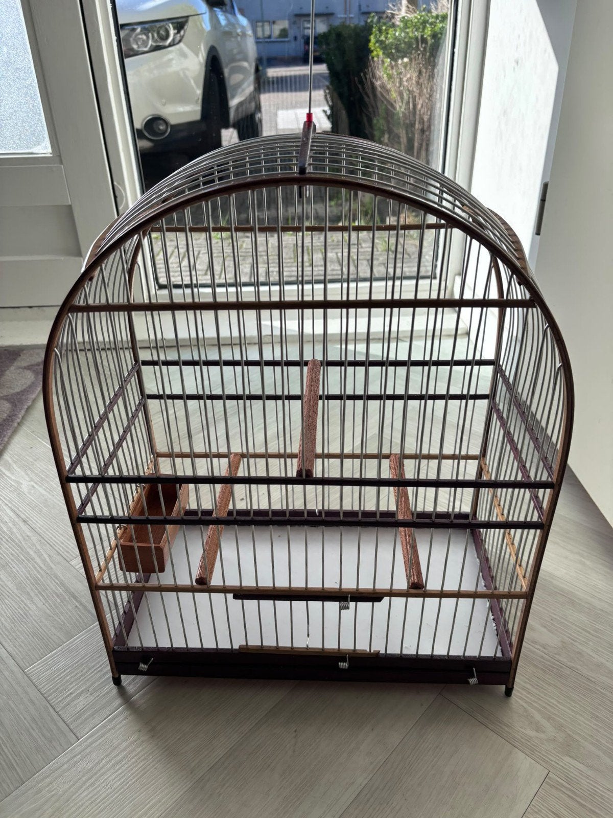 Nieuwe tropische vogelkooi, Ophalen of Verzenden, Nieuw, Metaal, Vogelkooi