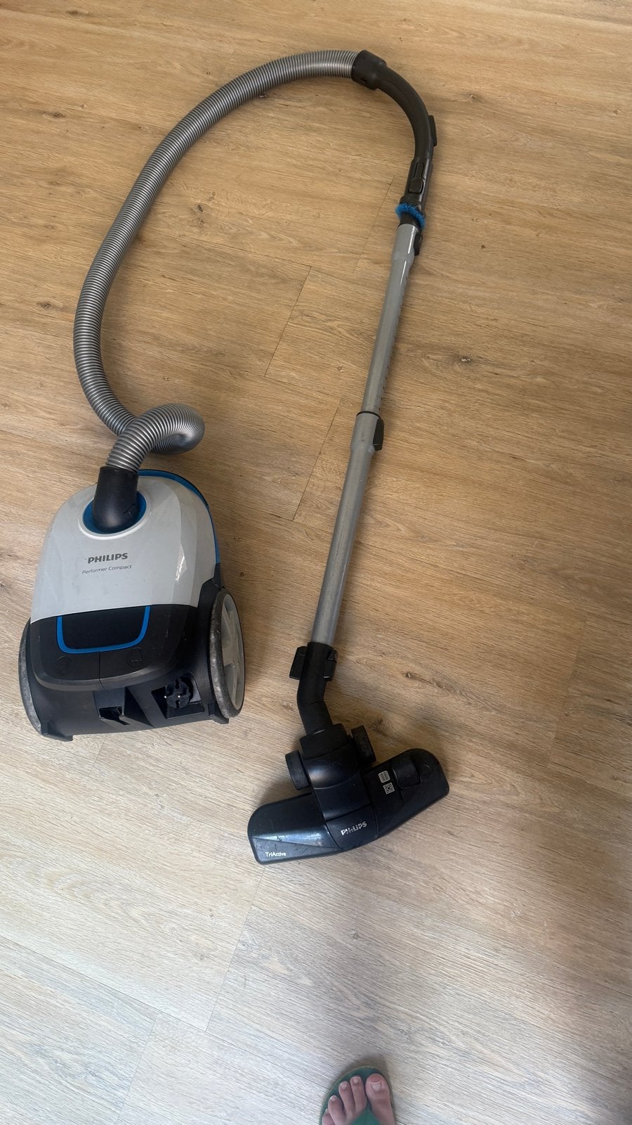 Philips Performer Compact Stofzuiger - Goede staat, Witgoed en Apparatuur, Stofzuigers, Gebruikt, Philips, Minder dan 1200 watt