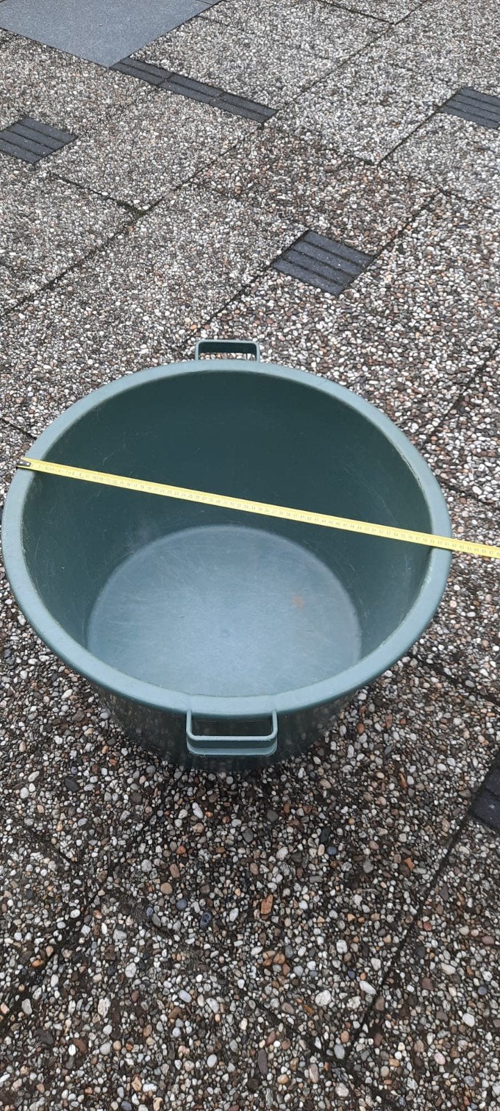 cementton, 150 liter of meer, Ophalen
