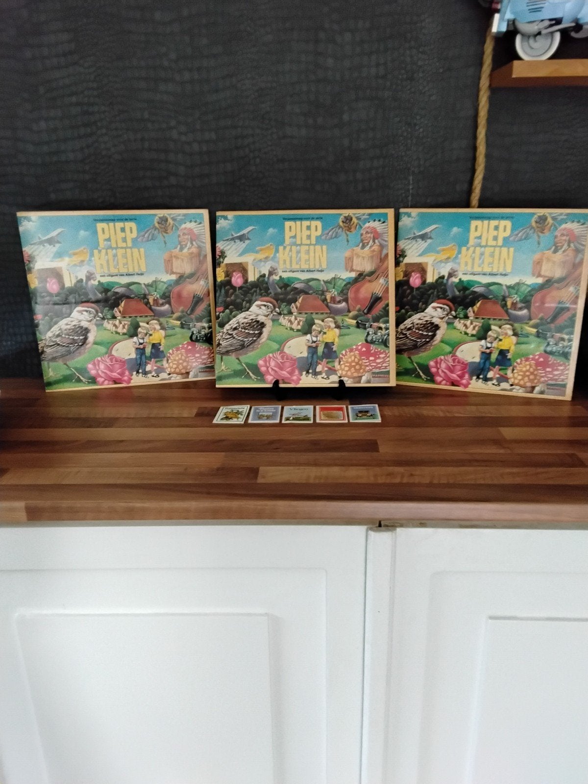 3 x Piepklein-verzamelreeks A.H., Verzamelen, Supermarktacties, Albert Heijn, Ophalen of Verzenden