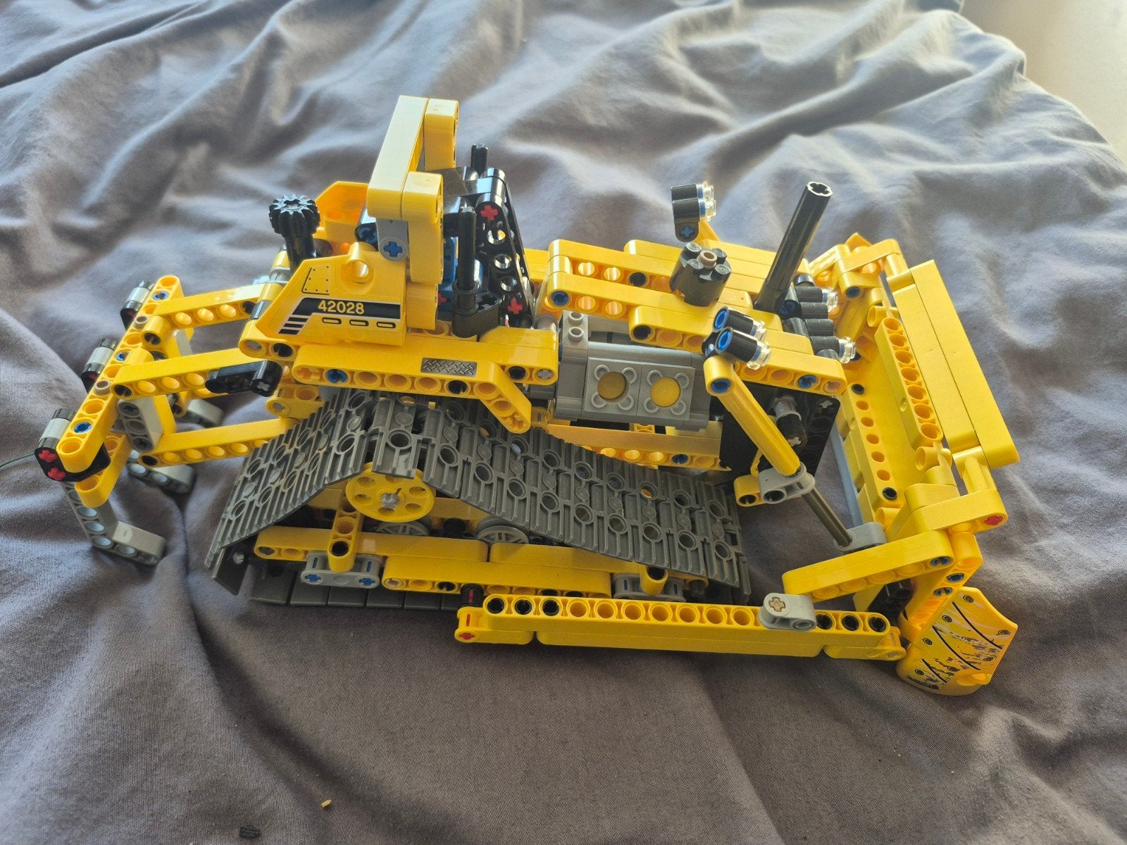 Lego Technic 42028 Bulldozer - Compleet met instructies, Kinderen en Baby's, Speelgoed | Duplo en Lego, Gebruikt, Lego, Compleet