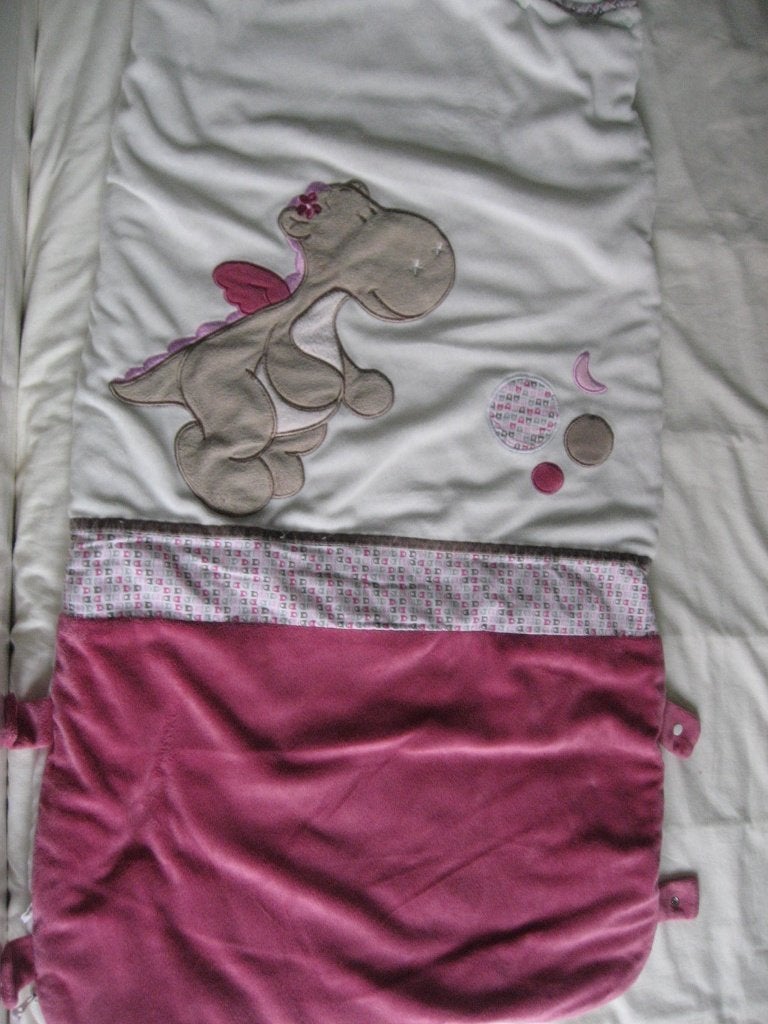 maat 110 slaapzak meisje, Ophalen of Verzenden, Zo goed als nieuw, Roze, 110 cm