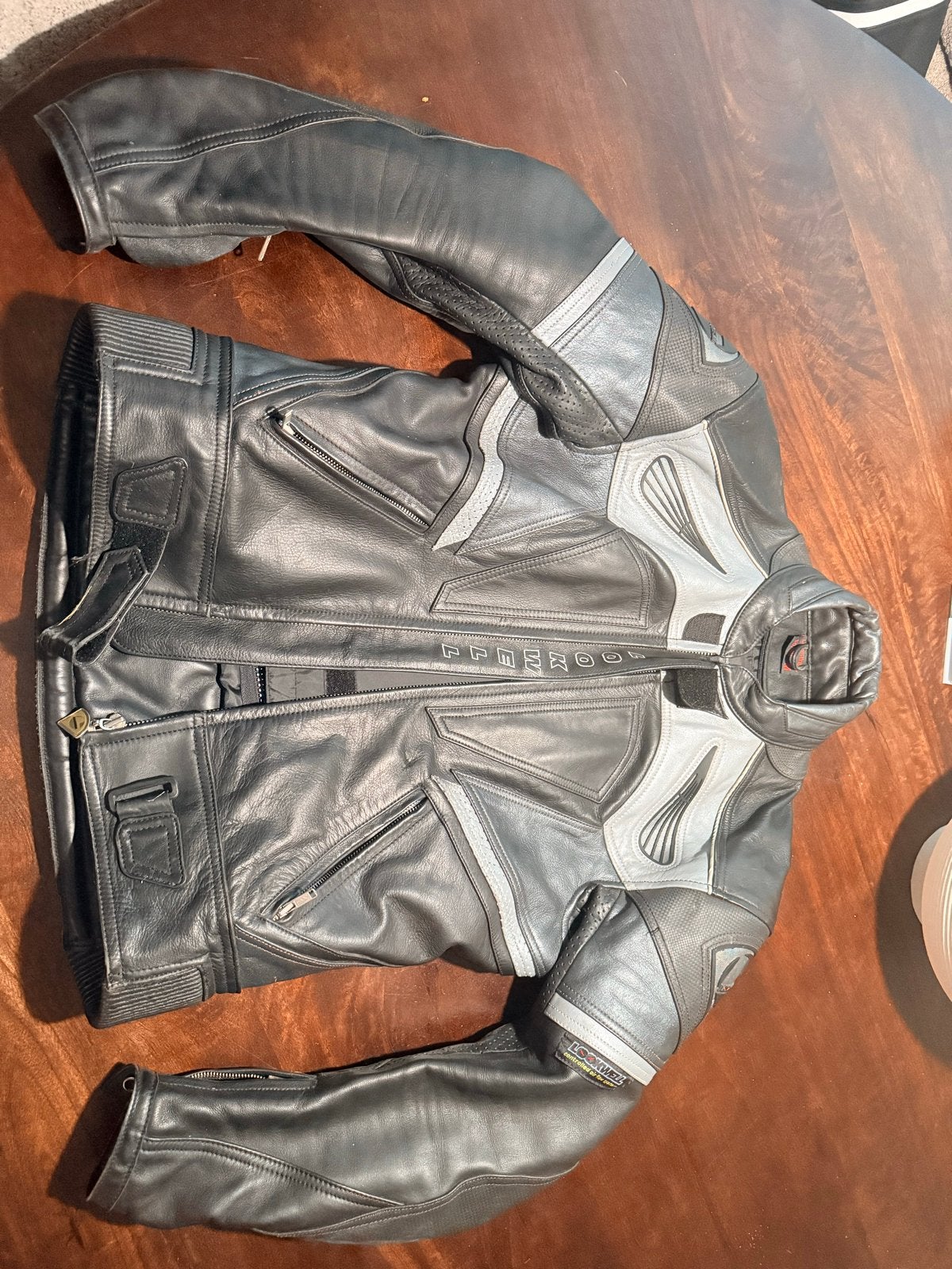 Lookwell leren motorjas met uitneembare voering maat M, Ophalen of Verzenden, Tweedehands, Heren, Jas | leer