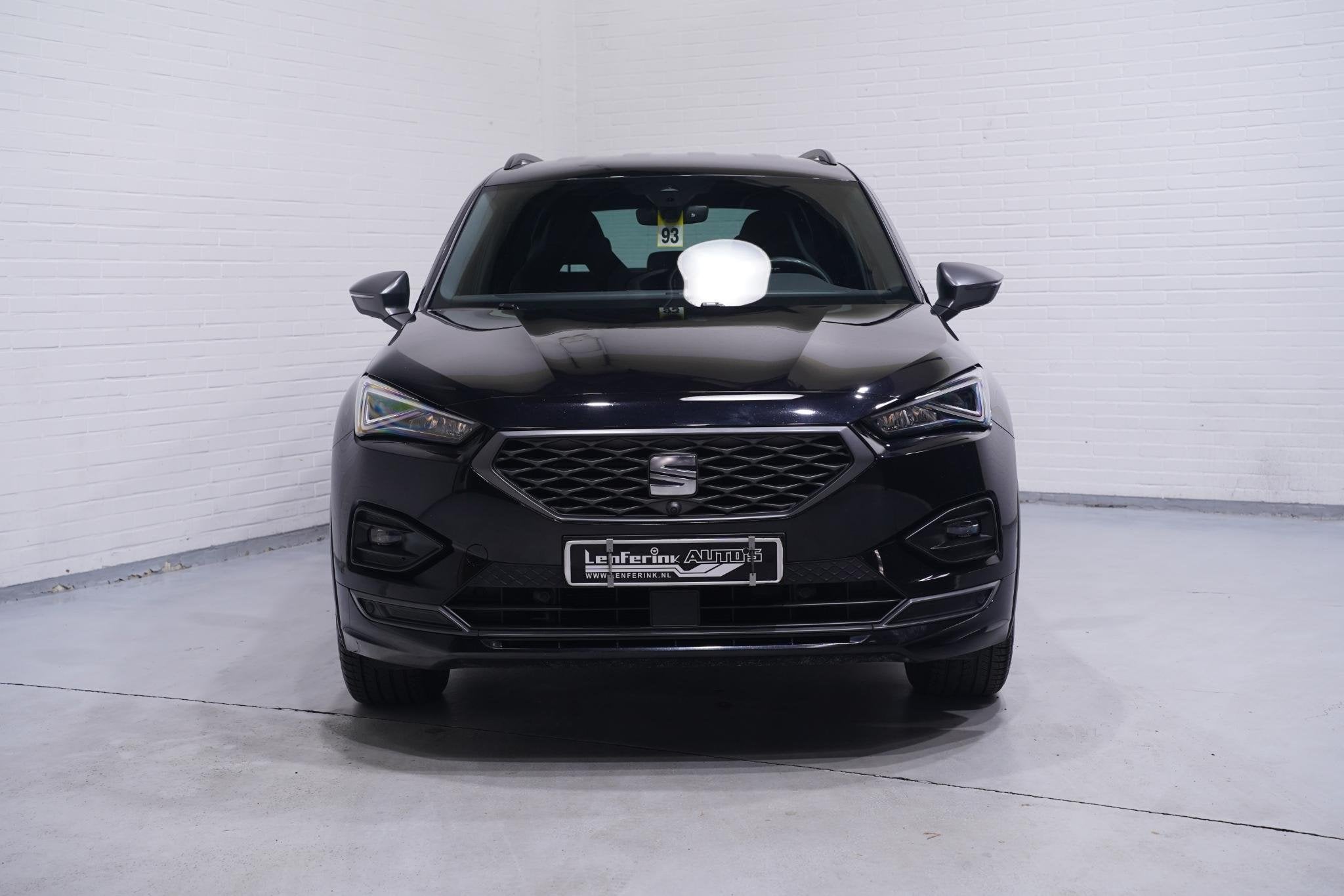 SEAT Tarraco 1.5 TSI FR Business Intense NAP Navi Camera Tre, Auto's, Seat, 4 cilinders, 150 pk, Alcantara, Zwart