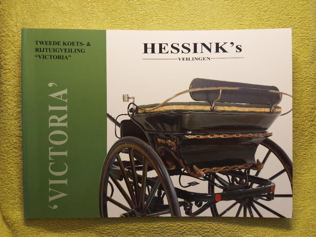 Hessink's Veilingen Tweede Koets en Rijtuigveiling Victoria, Ophalen of Verzenden, Zo goed als nieuw