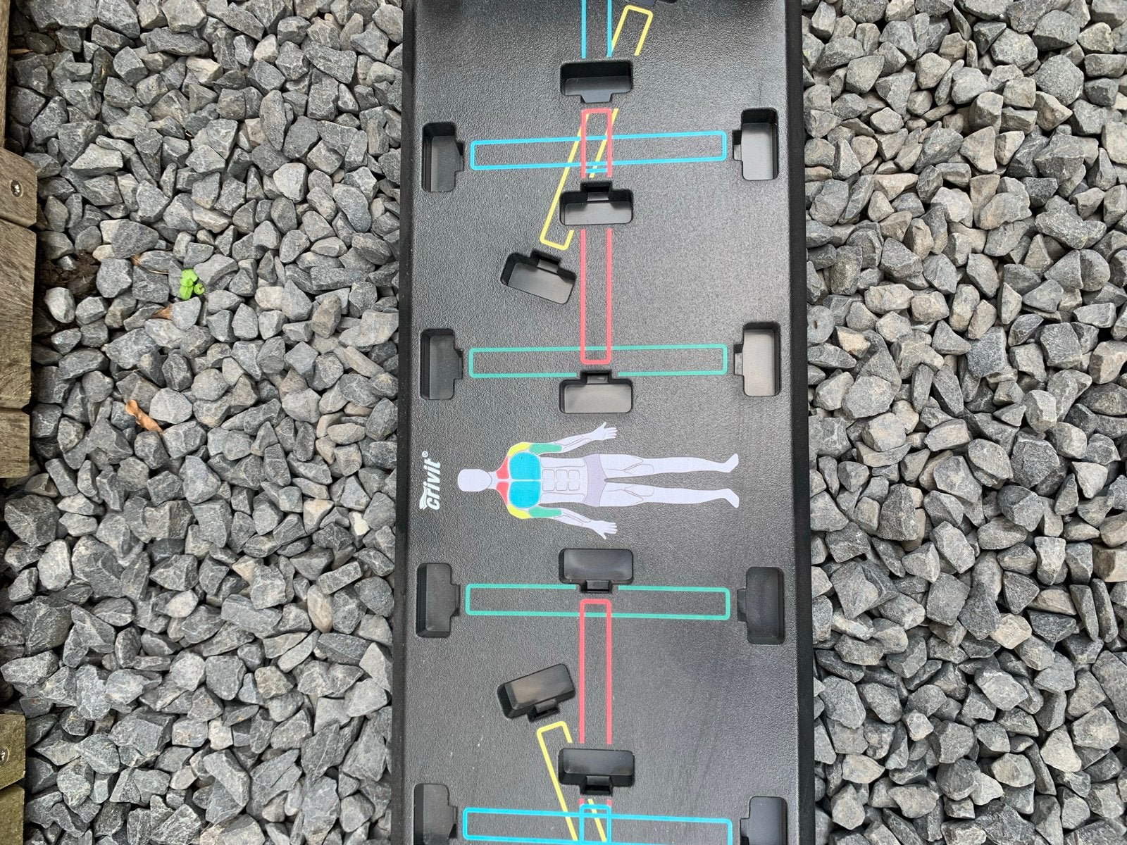 Crivit Push-up Board & Dumbbell Set, Ophalen, Gebruikt, Armen, Push-up steun