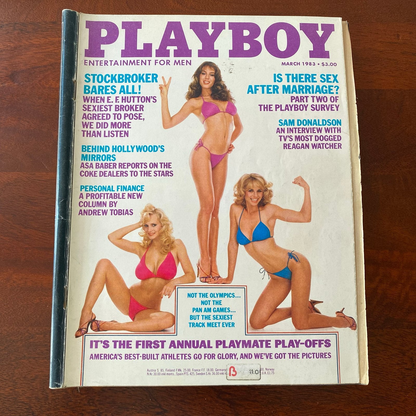 Playboy Magazine US Maart 1983 - Vintage Editie, Boeken, Tijdschriften en Kranten, Ophalen of Verzenden, Gelezen, Overige typen
