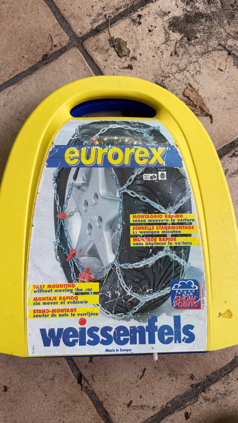 Weissenfels Euro Rex M15 sneeuwkettingen, Ophalen of Verzenden, Nieuw
