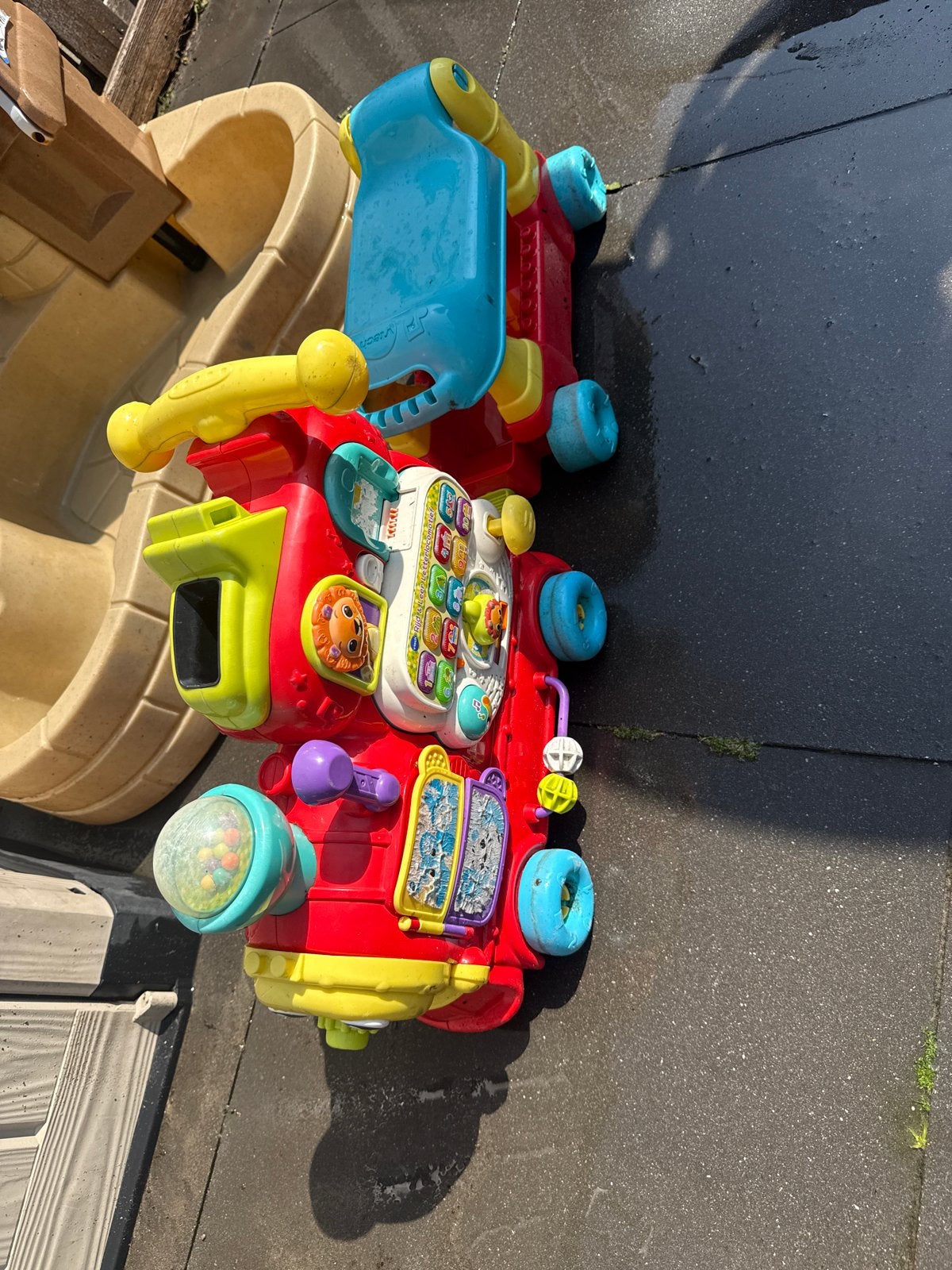 VTech Baby Speeltrein 4-in-1, Kinderen en Baby's, Speelgoed | Vtech, Ophalen, Gebruikt, 6 maanden tot 2 jaar