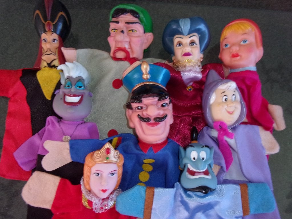 9 POPPENKASTPOPPEN (K), Ophalen of Verzenden, Zo goed als nieuw, Babypop