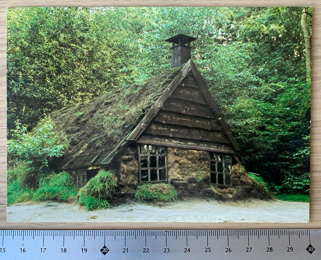 Ansichtkaart openluchtmuseum Arnhem (gelopen 1982), Ophalen of Verzenden, 1980 tot heden, Gelopen, Gelderland