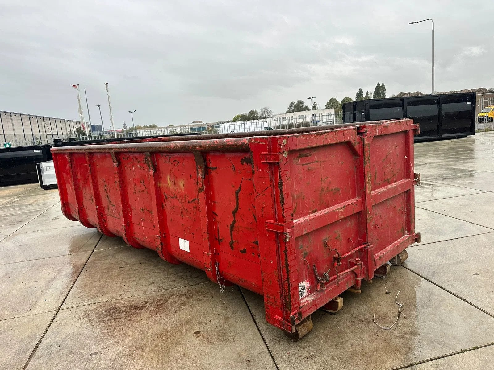KTK gebruikte 30m3 open container haak systeem