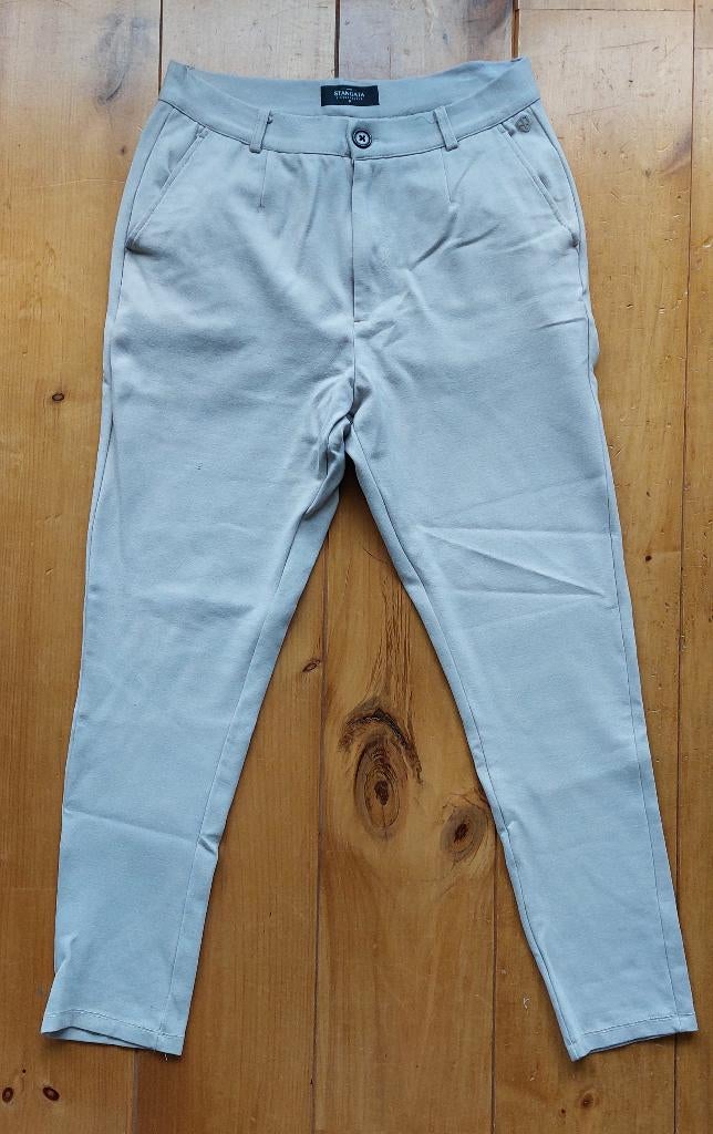 Beige Punta skinny fit pantalon maat M, Stangata, Maat 48/50 (M), Beige, Ophalen of Verzenden