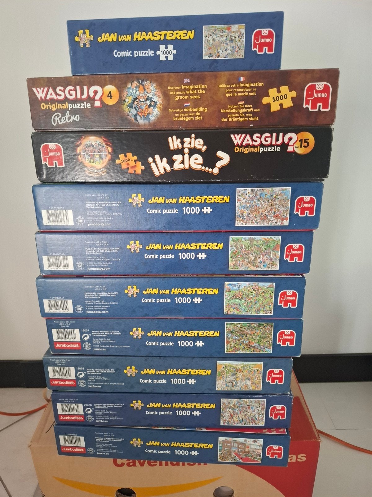 te koop 16 x legpuzzel, Hobby en Vrije tijd, Denksport en Puzzels, Ophalen, 500 t/m 1500 stukjes, Zo goed als nieuw