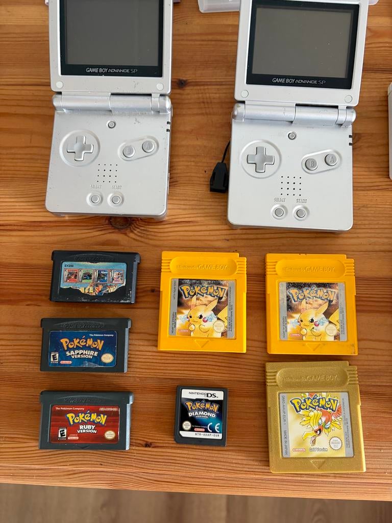 Grote Pokémon, Gameboy en Nintendo DS Collectie, Spelcomputers en Games, Games | Nintendo Game Boy, Ophalen, Gebruikt, 1 speler
