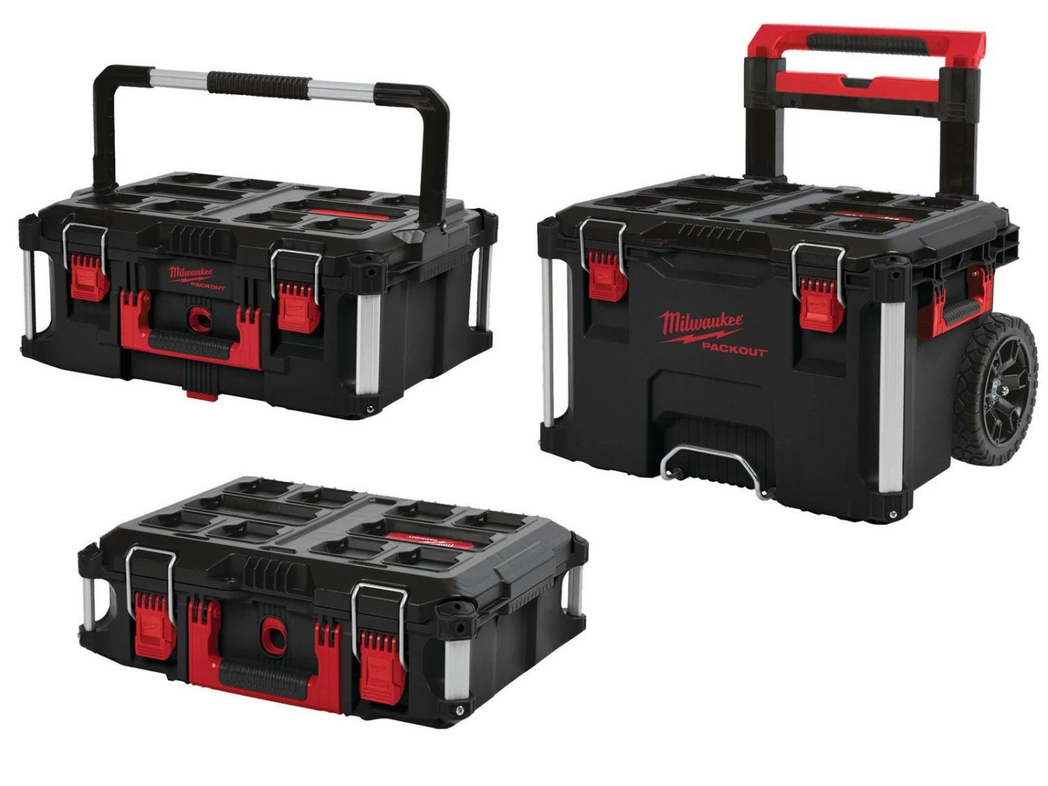 Milwaukee Packout complete set Nieuw, Doe-het-zelf en Verbouw, Ophalen of Verzenden, Zo goed als nieuw