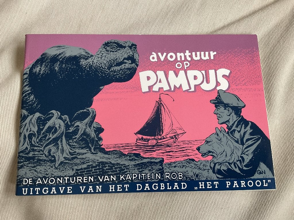 Kapitein Rob - Avontuur Op Pampus - Stichting Pampus, Eén stripboek, Nieuw, Ophalen of Verzenden, Pieter Kuhn