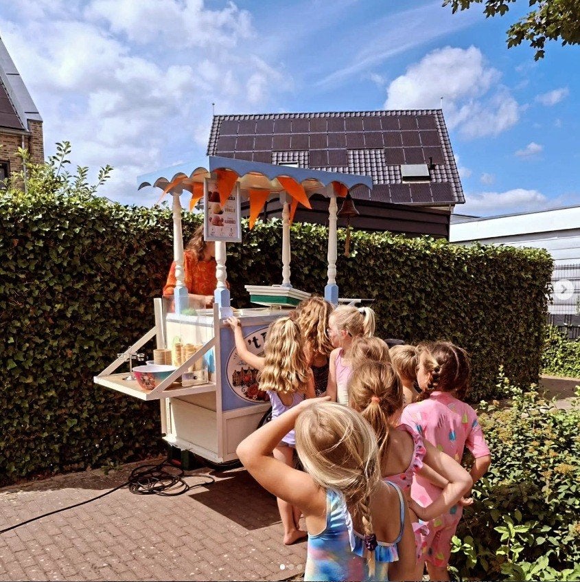 Professionele ijsfiets te huur tijdens het hoogseizoen, Ophalen, Zo goed als nieuw, Overige