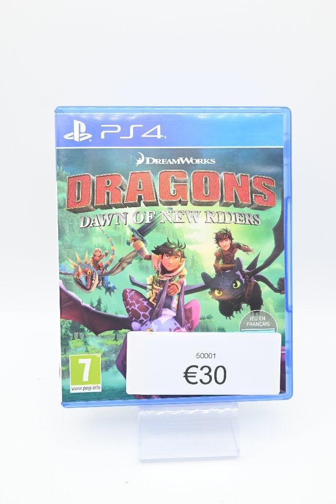 Dragons: Dawn of New Riders PS4 - Gebruikt, Nette Staat, Avontuur en Actie, Gebruikt, 1 speler, Ophalen of Verzenden