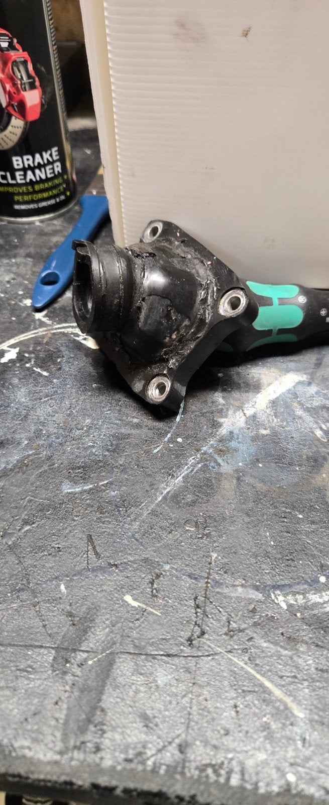 GEZOCHT inlaatspruitstuk Honda MBX 125F, Motoren, Ophalen of Verzenden, Gebruikt