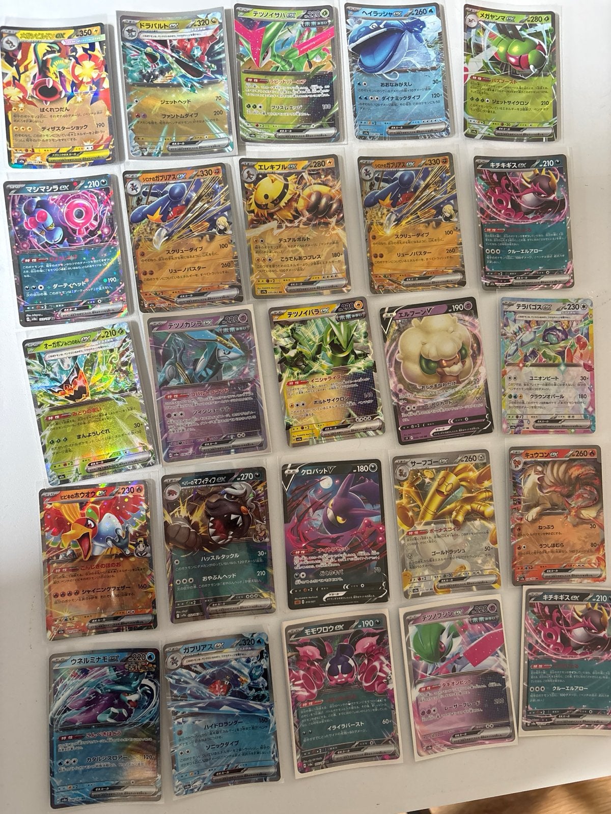 Japanse Pokémon ex Lot (25x) - NM - Dragapult, Fezandipiti, Ophalen of Verzenden, Zo goed als nieuw, Meerdere kaarten, Foil