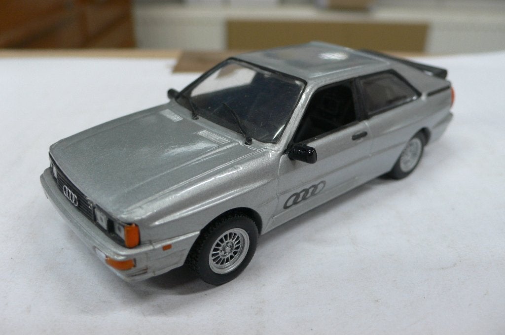 audi quattro 1982 coupe - detailcars - 1/43, Verzenden, Nieuw, Auto, Overige merken