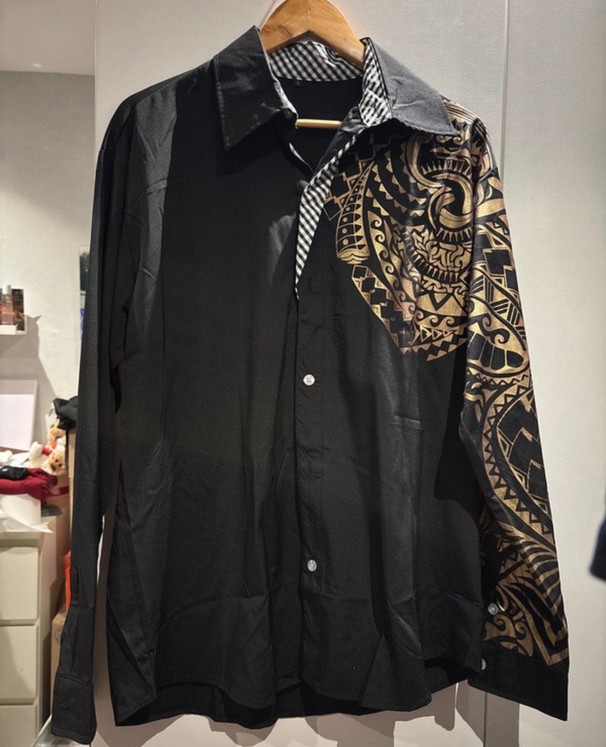 Leuk overhemd, Kleding | Heren, Ophalen of Verzenden, Nieuw, Zwart