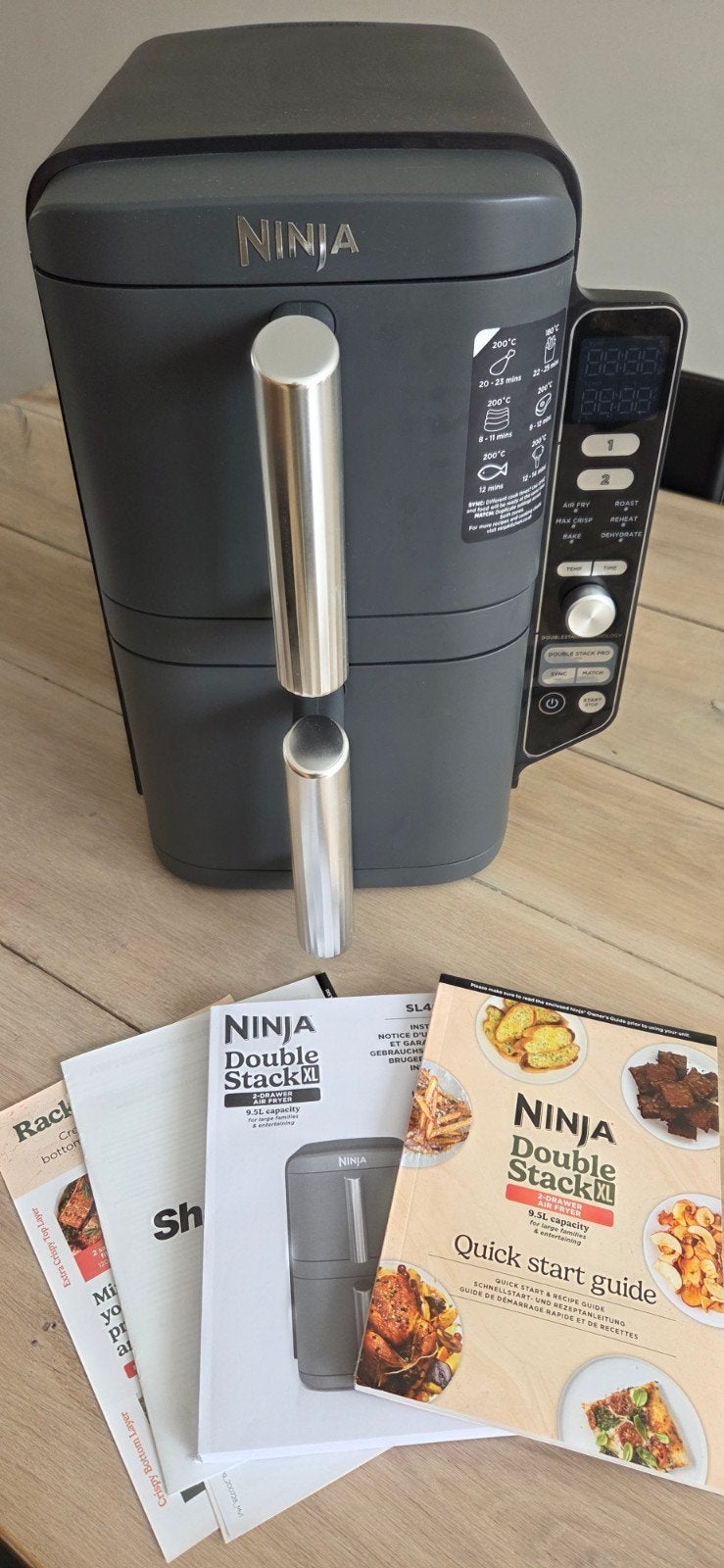 Ninja Double Stack XL Airfryer - Zo goed als nieuw, Ophalen of Verzenden, Zo goed als nieuw