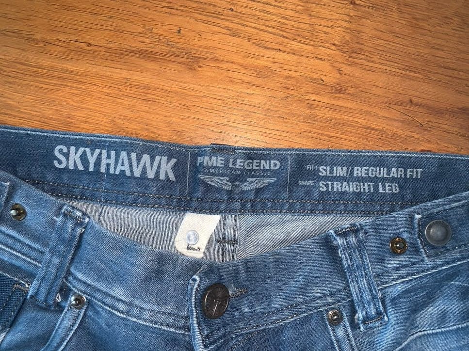 PME Legend Skyhawk Slim/Regular Fit Jeans W33/L32, Kleding | Heren, Ophalen of Verzenden, Zo goed als nieuw, Blauw, W33 - W34 (confectie 48/50)