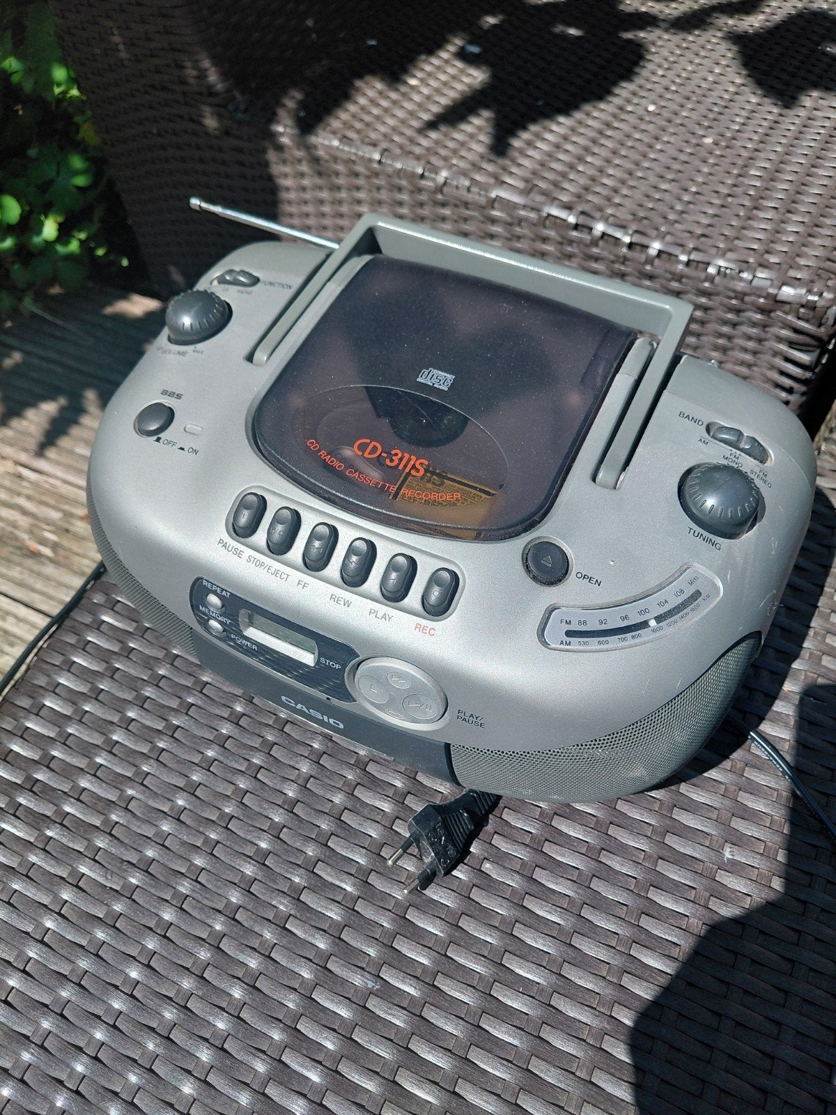 Casio radio cd speler, Ophalen, Gebruikt, Radio
